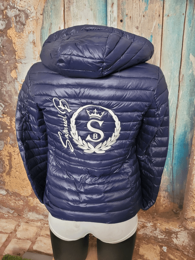 Doudoune Légère Capuche Navy(A17)