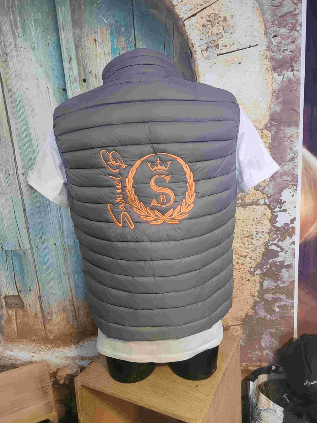 BODYWARMER GRIS SAMUEL B (A134)