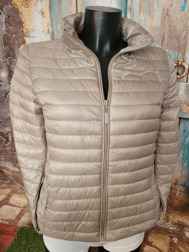 Doudoune Beige légère personnalisée Samuel B(A16)