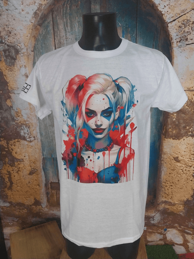 T-SHIRT BLANC HOMME (H20) H QUEEN